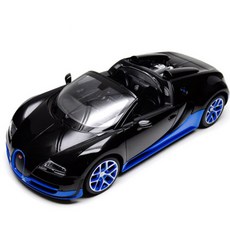 대호종합상사 1:14 부가티 베이론 비테세 RC카, 블랙, 1개