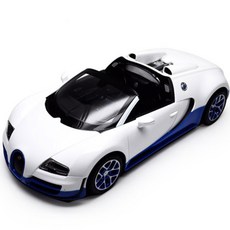 대호종합상사 1:14 부가티 베이론 비테세 RC카, 화이트, 1개