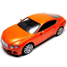 대호종합상사 1:12 벤틀리 컨티넨탈 GT RC카, 오렌지, 1개