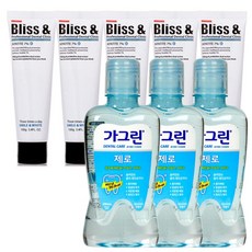 美白牙膏 100g 5p + Gargreen Zero 250ml 3p, 1套