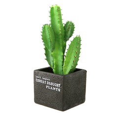 Happy Village 仿真仙人掌花盆, H型, 1個