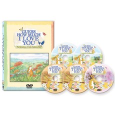 你知道我有多愛你嗎? 爸爸我愛你 英語教學DVD ： GUESS HOW MUCH I LOVE YOU, 5CD