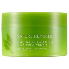 NATURE REPUBLIC 自然綠茶潔面霜, 200毫升, 1個