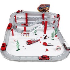 壓鑄超大型消防車套組, 混合顏色, 1個