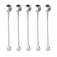 Wicker Rocking 笑臉造型手柄茶匙 M號, 單色, 5件