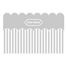 파랑나무 안개 시트지 레트로 빈티지