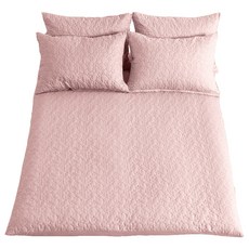 더자리 에코 항균 마이크로 누빔 요커버, 밀키핑크