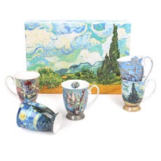 So Dam 梵高骨瓷杯, 混色, 5件