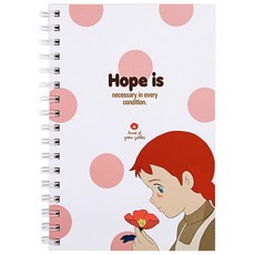 플라잉웨일즈 빨강머리앤 스프링노트 M, 꽃향기, 1개