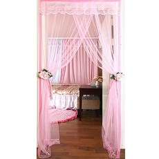 BEBE DECO 天篷蚊帳參觀型, 粉色的
