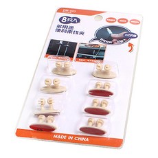 이코디 차랑용 선 정리클립 크림 8p, 1개