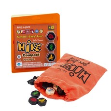 하이브 콤팩트 보드게임, 혼합 색상, 1개
