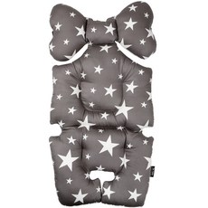 to:tots 推車汽車安全座椅墊, 流星款 灰色, 1個