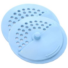 Livingjoy旋轉式水槽濾網 藍色, 2件, 1個