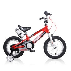 로얄베이비 스페이스 넘버원 아동 자전거 12인치, 12인치 레드 80프로 미조립/박스무료배송, 1개