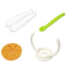 초코몬 이유식 부속 4종 세트, 1세트