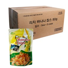 리치 바나나칩, 80g, 15개