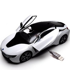 대호종합상사 1:14 BMW I8 USB 충전식 RC카, 화이트, 1개