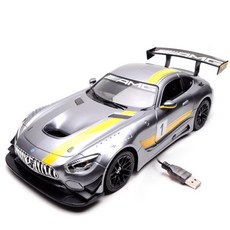 대호종합상사 1:14 벤츠 AMG GT3 USB 충전식 RC카, 혼합 색상, 1개