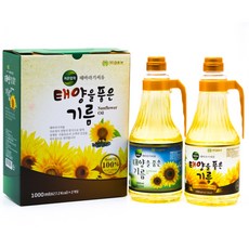 低溫壓榨懷抱太陽的油向日葵籽油, 1000毫升, 2件