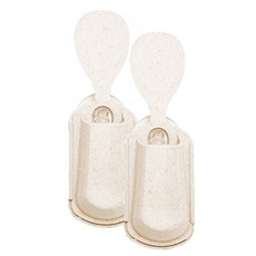 인터팝 흡착식 주방 도구 걸이, 베이지, 2개