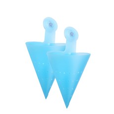 인터팝 싱크대 음식물 깔대기, 블루