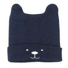 BABYLEE 動物造型素色針織毛帽