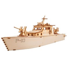空域少年海岸警衛隊巡邏艇 3D 拼圖, 混色