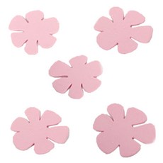 BK 浴室防滑粉色花, 5件