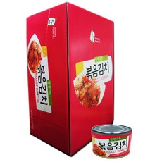 두레방식품 볶음 김치 통조림, 120g, 12개입