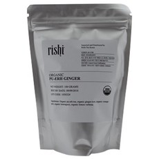RISHI 夾鍊袋生薑普洱茶, 100g, 1入