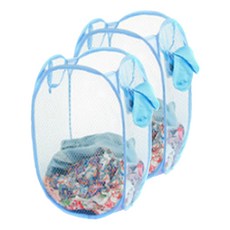 비케이 심플 빨래수납함, 스카이, 2개입