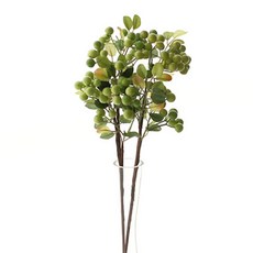 Dauef&J人造果實枝 2入, 綠色