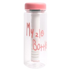 마이즐 베이직 아이스차망 보틀, 핑크, 600ml, 1개