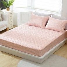 BONNIE LOUISE 花朵圖案床墊套, 橘子