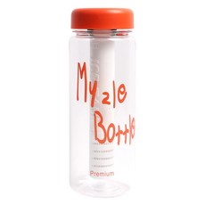 마이즐 베이직 아이스차망 보틀, 오렌지, 600ml, 1개