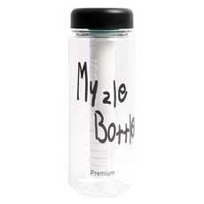 마이즐 베이직 아이스차망 보틀, 블랙, 600ml, 1개