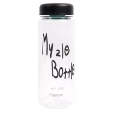 마이즐 베이직 보틀, 블랙, 600ml, 1개