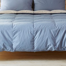 라뽐므 코튼 구스이불 강추위, 연블루