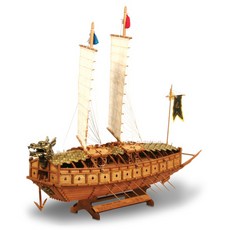 Youngmodeler 英工房 龜船 1/65 組裝套件 DIY, YM002