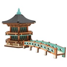 YoungModeler 英工房 香遠亭 組裝套件 DIY, YM360, 1個, 參考詳情頁