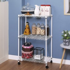 에코룸 메탈선반 3단600, 화이트, 1개