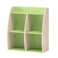 VERAS 雙分層木製書架, 蘋果綠