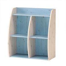 VERAS 雙分層木製書架, 法國藍