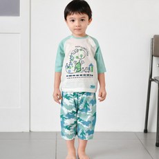 메이키즈 밀리터리디노 쟈가드 7부 실내복