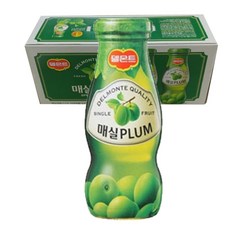 델몬트 매실 PLUM 주스, 180ml, 12개