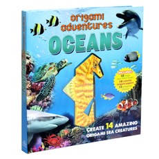 색종이포함 오리가미 어드벤쳐 오션 양장, Silver Dolphin Books