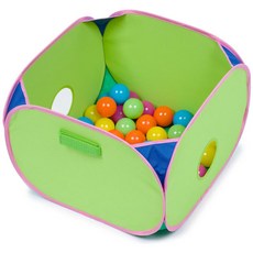 Marshall Pop-N-Play 迷你遊樂場 + 遊戲球 小動物玩具, 混合顏色, 1套