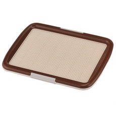 bonbi I Love Pet 中型和大型網狀狗廁所, 棕色