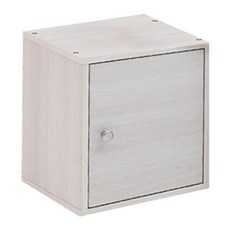 퓨저 훈민정음 공간박스 도어형, 울화이트, 1개